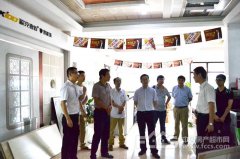 河南省巩义市产业集聚区领导率团参观考察王店吊顶城